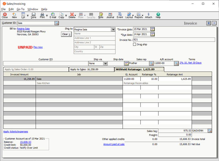 vendor and Purchase